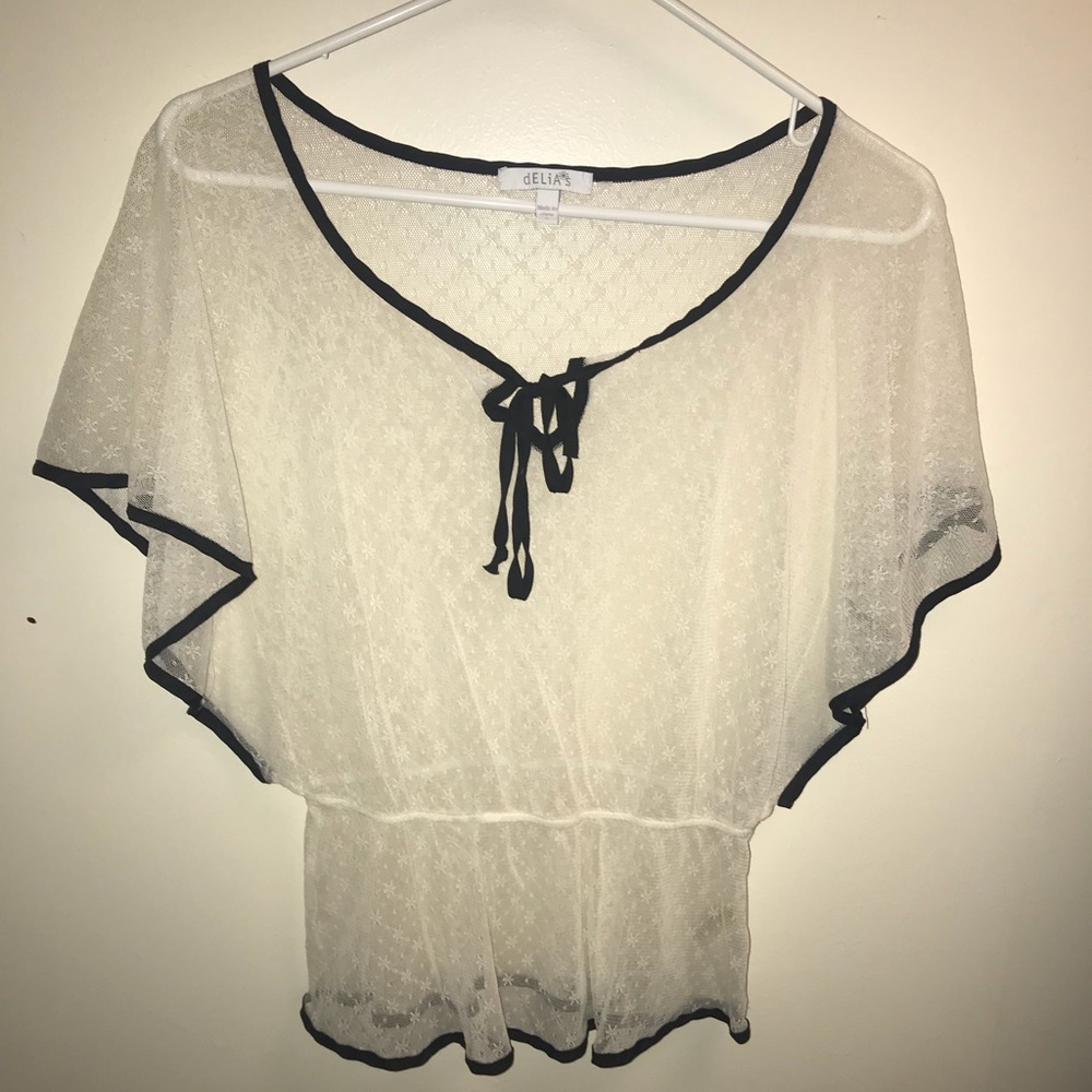 Mesh Blouse